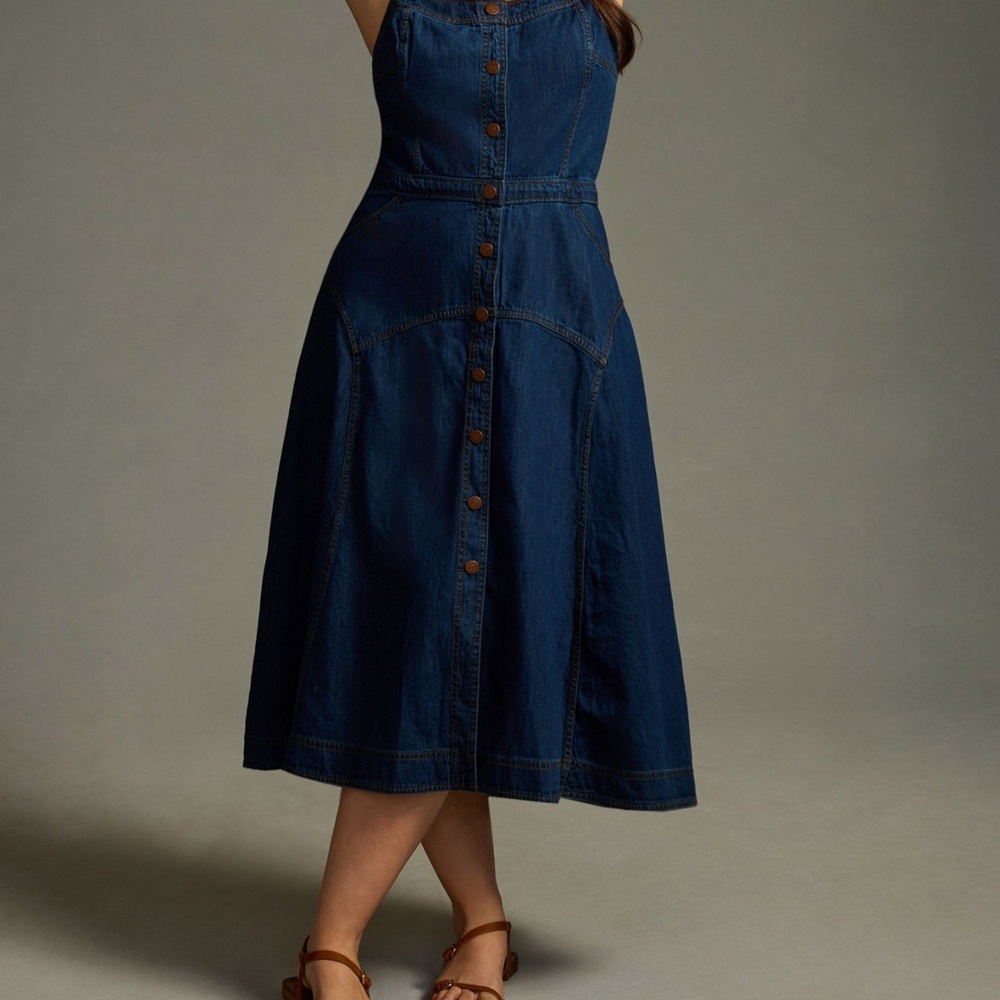 Pilcro denim dress Anthropologie